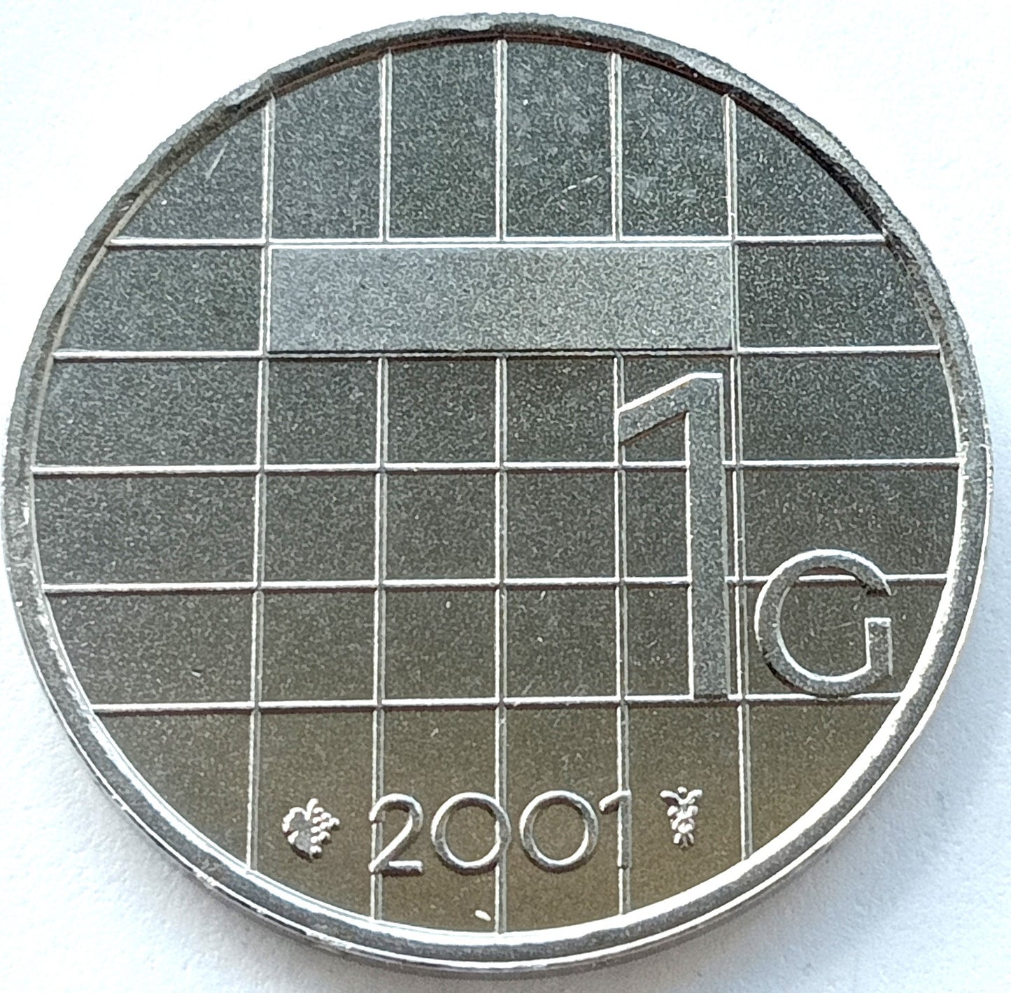 Holandia 1 Gulden 2001