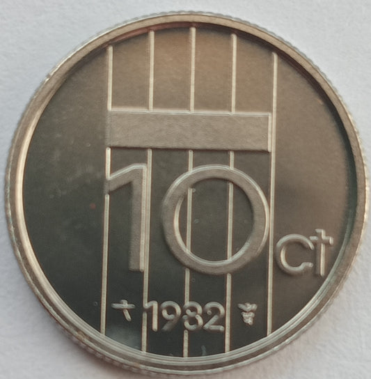 Holandia 10 Cent 1982