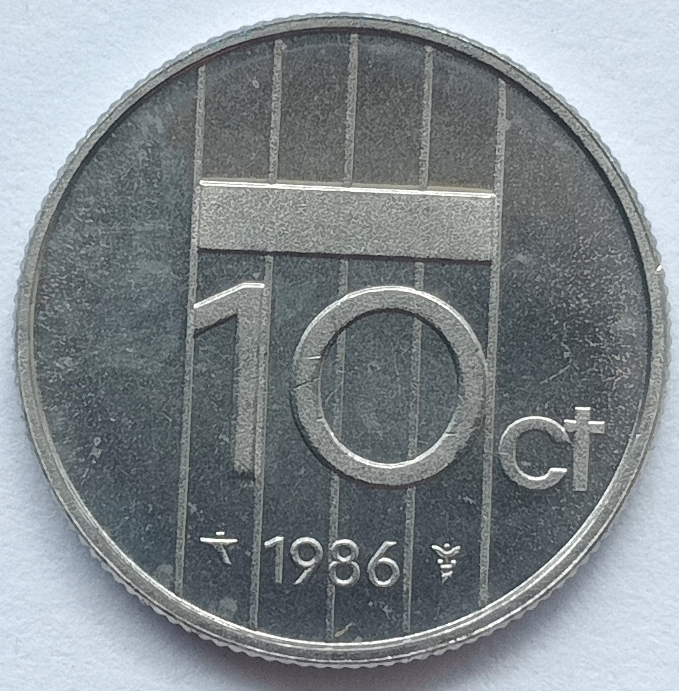 Holandia 10 Cent 1986