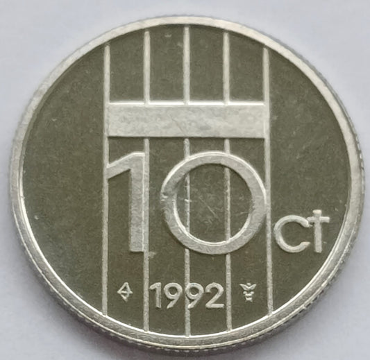 Holandia 10 Cent 1992