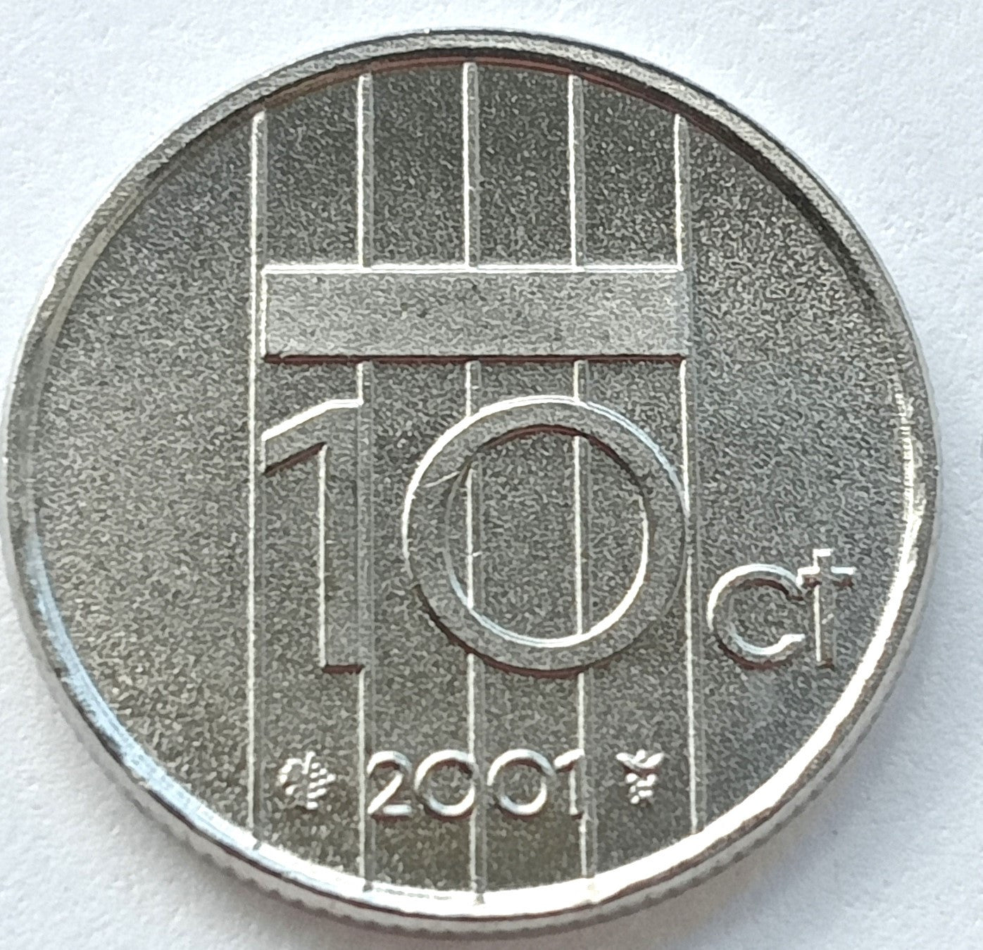 Holandia 10 Cent 2001
