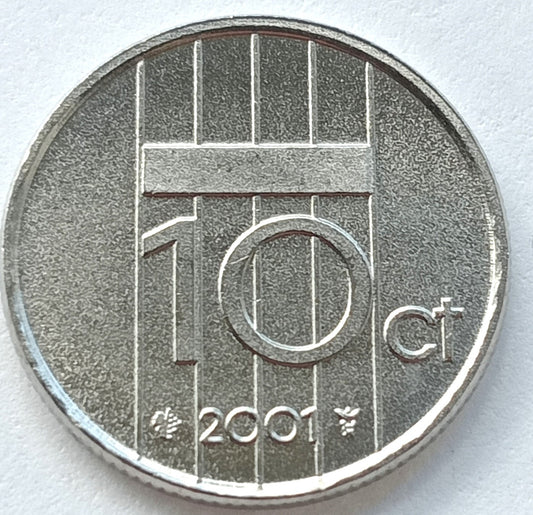 Holandia 10 Cent 2001