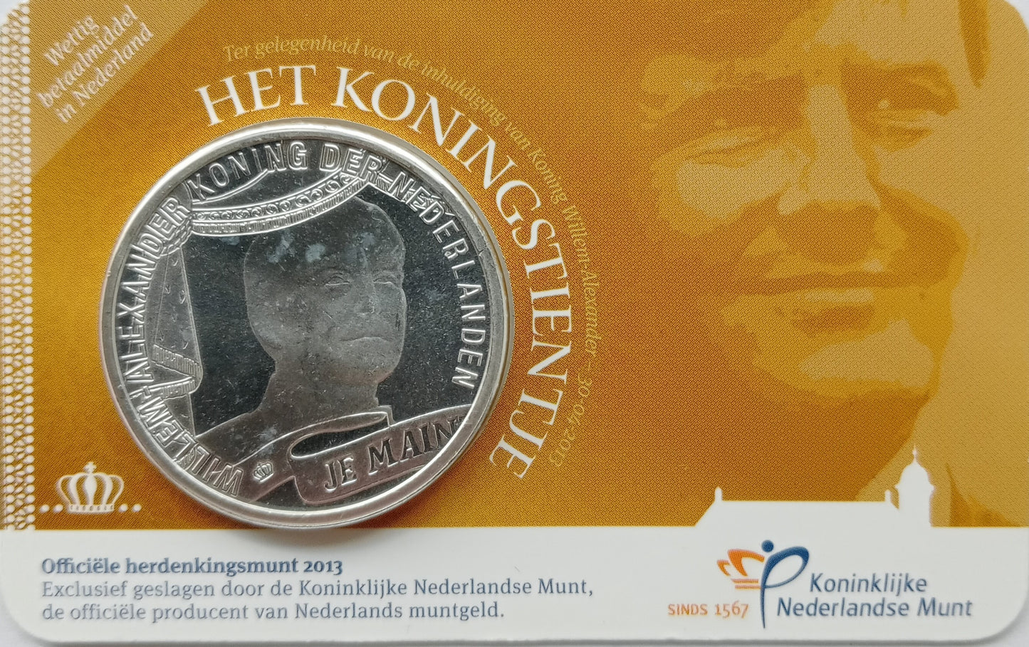 Holandia 10 Euro 2013 Koronacja Wilhelma-Aleksandra