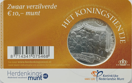Holandia 10 Euro 2013 Koronacja Wilhelma-Aleksandra