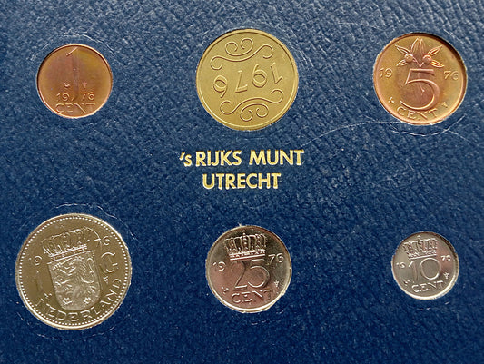 Holandia 1976 Różne Guldeny Zestaw FDC