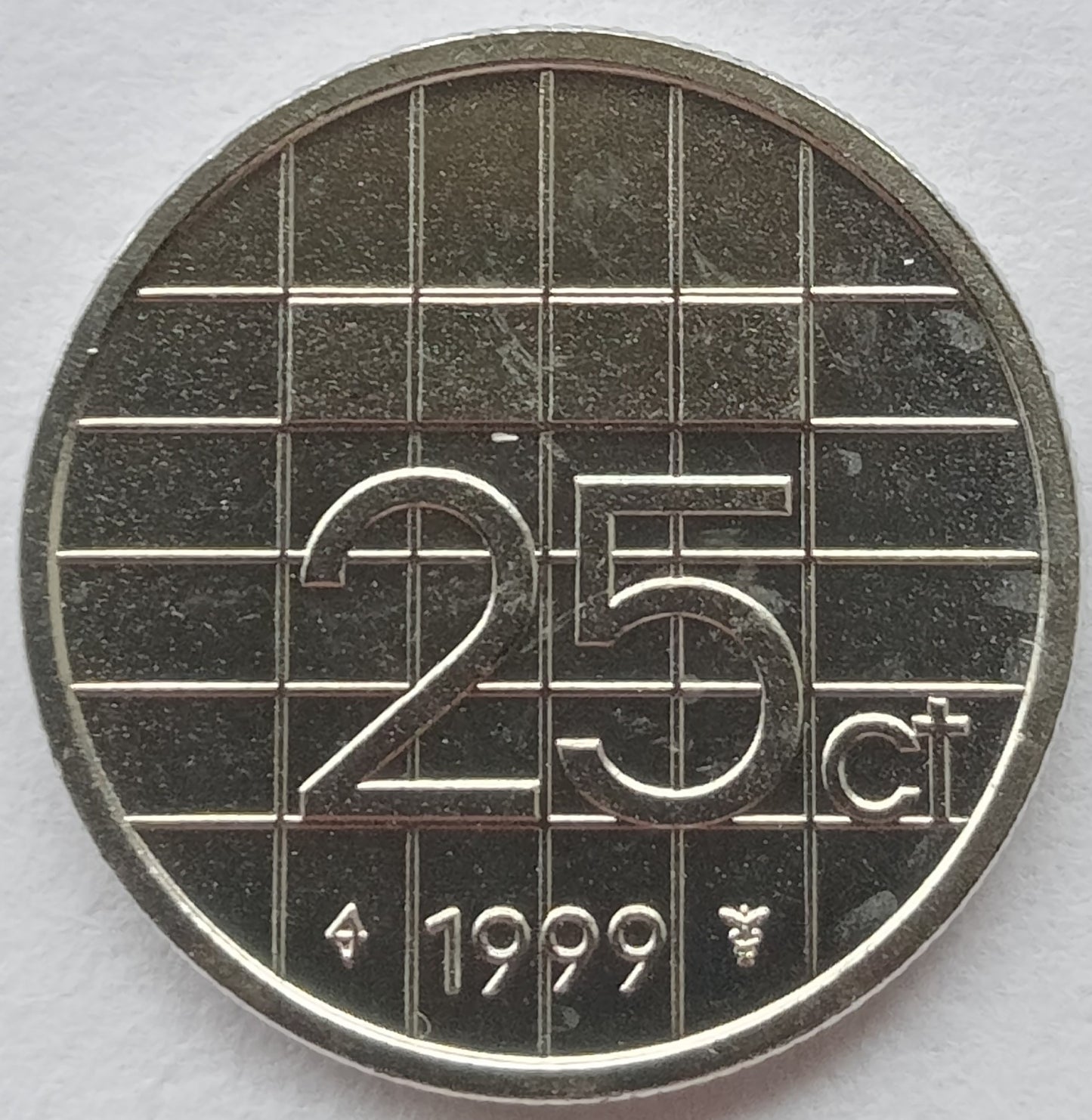 Holandia 25 Cent 1999