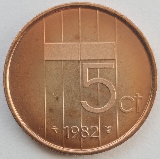 Holandia 5 Cent 1982