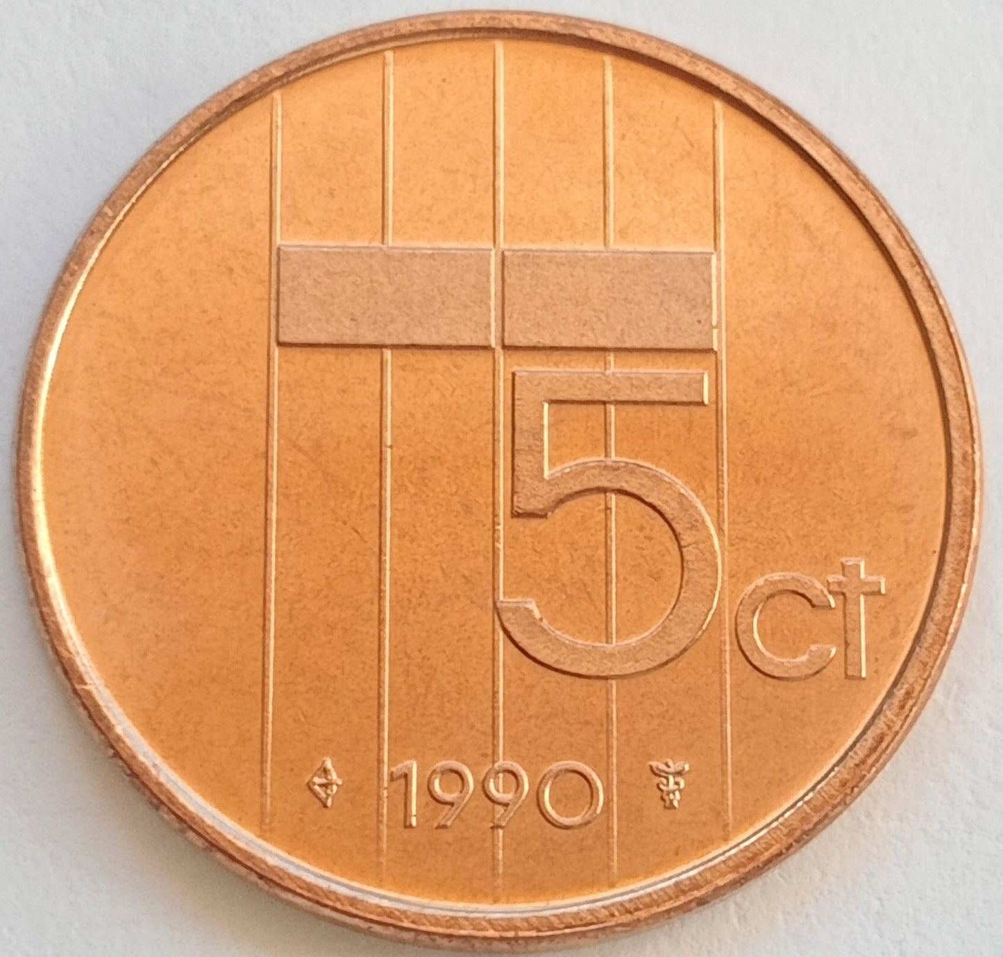 Holandia 5 Cent 1990