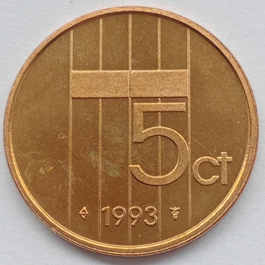 Holandia 5 Cent 1993