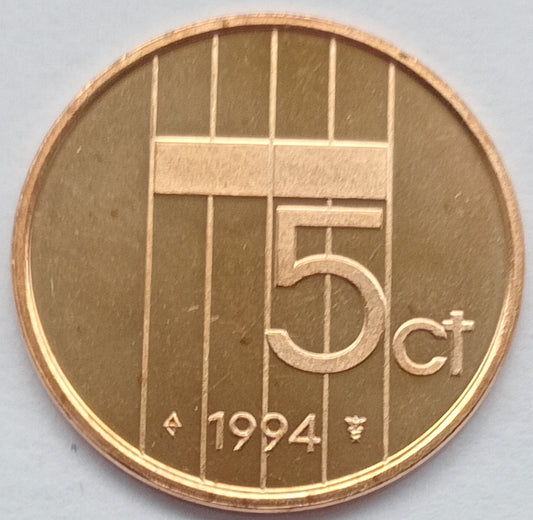 Holandia 5 Cent 1994