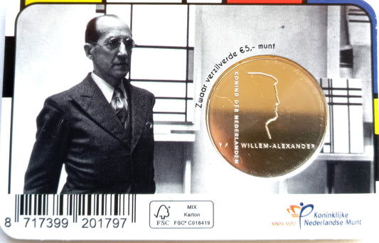 Holandia 5 Euro 2022 150 rocznica - Narodziny Pieta Mondriaana