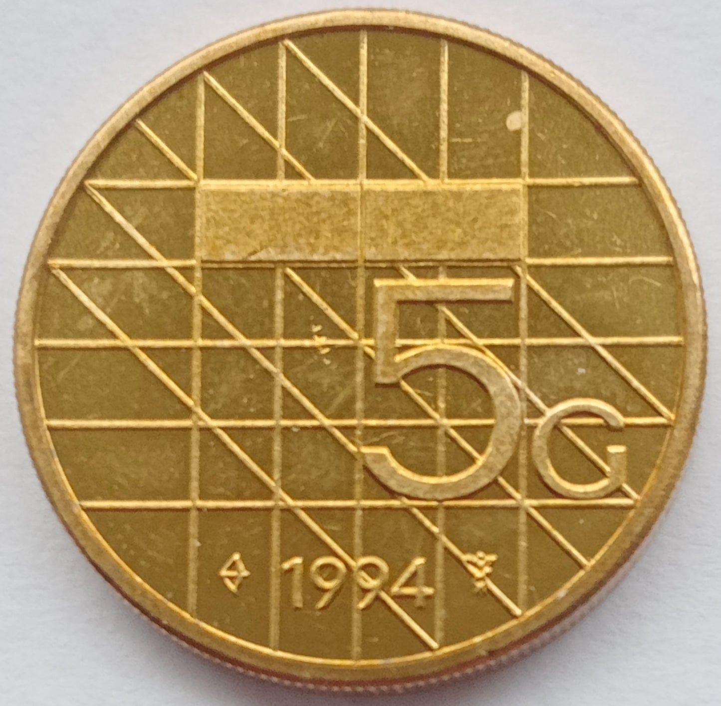 Holandia 5 Gulden 1994