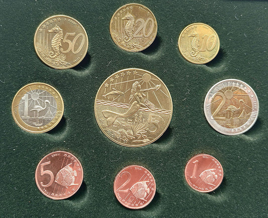 Holandia zestaw euro i eurocent (wzór) 2004