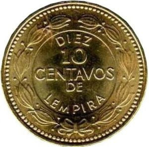 Honduras 10 Centavos 2014