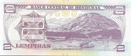 Honduras 2 Lempira 2019 - UNC