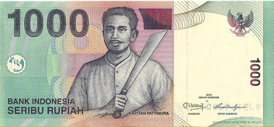 Indonezja 1 000 Rupi 2013 - UNC