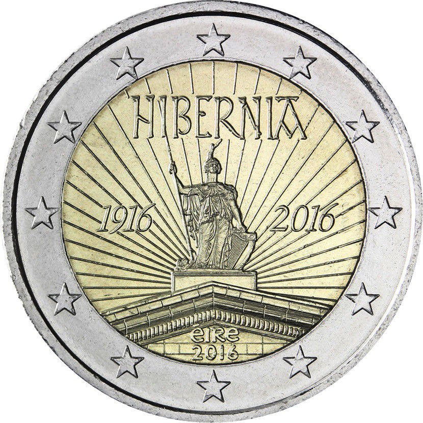 Irlandia 2 euro 2016 Hibernia
