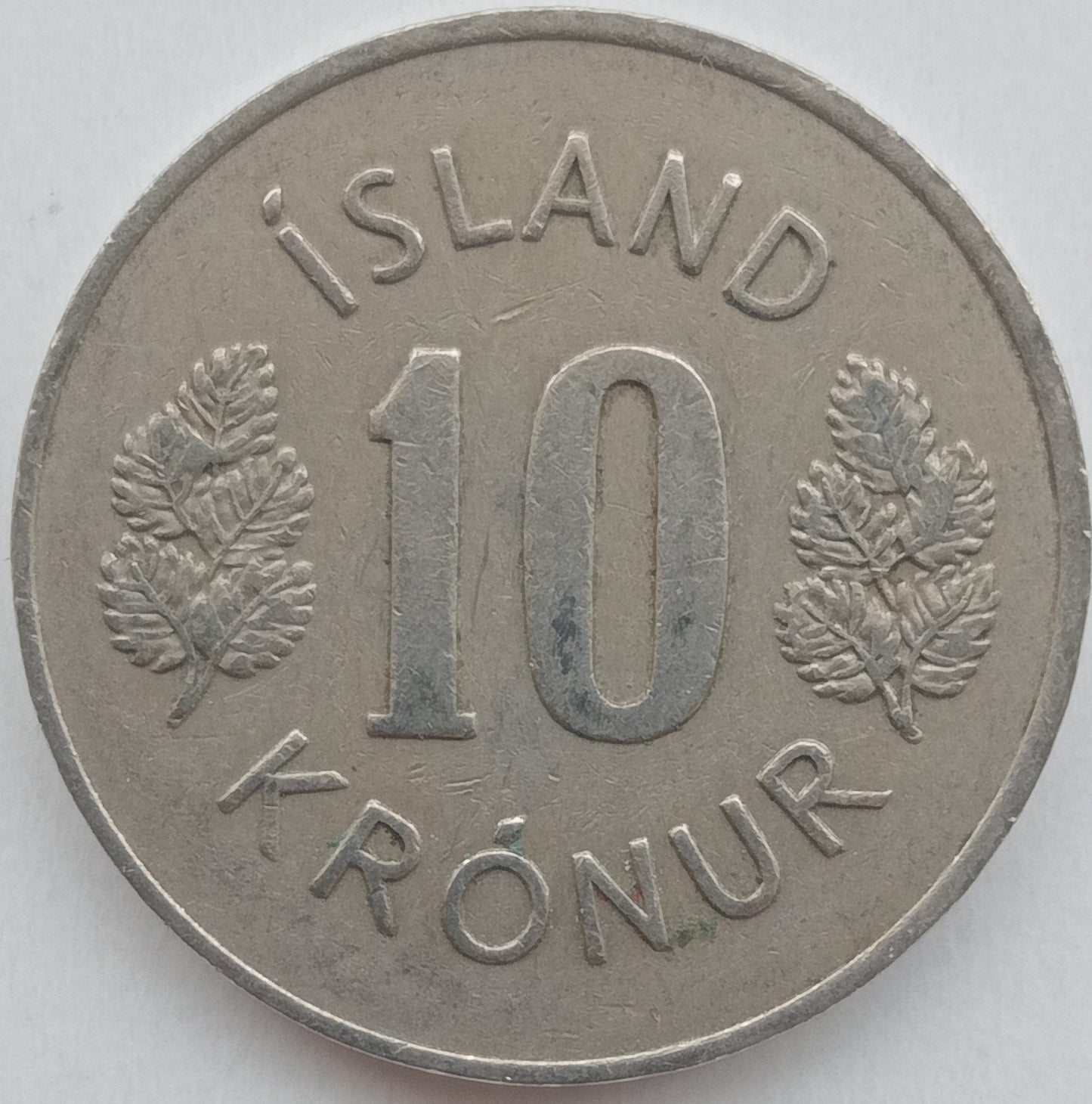 Islandia 10 Koron 1969 (herb)