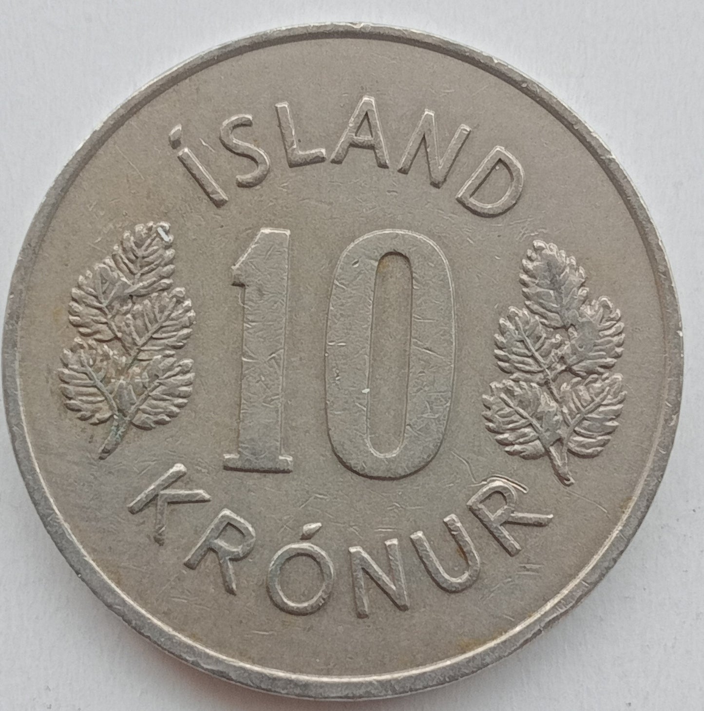 Islandia 10 Koron 1970 (herb)