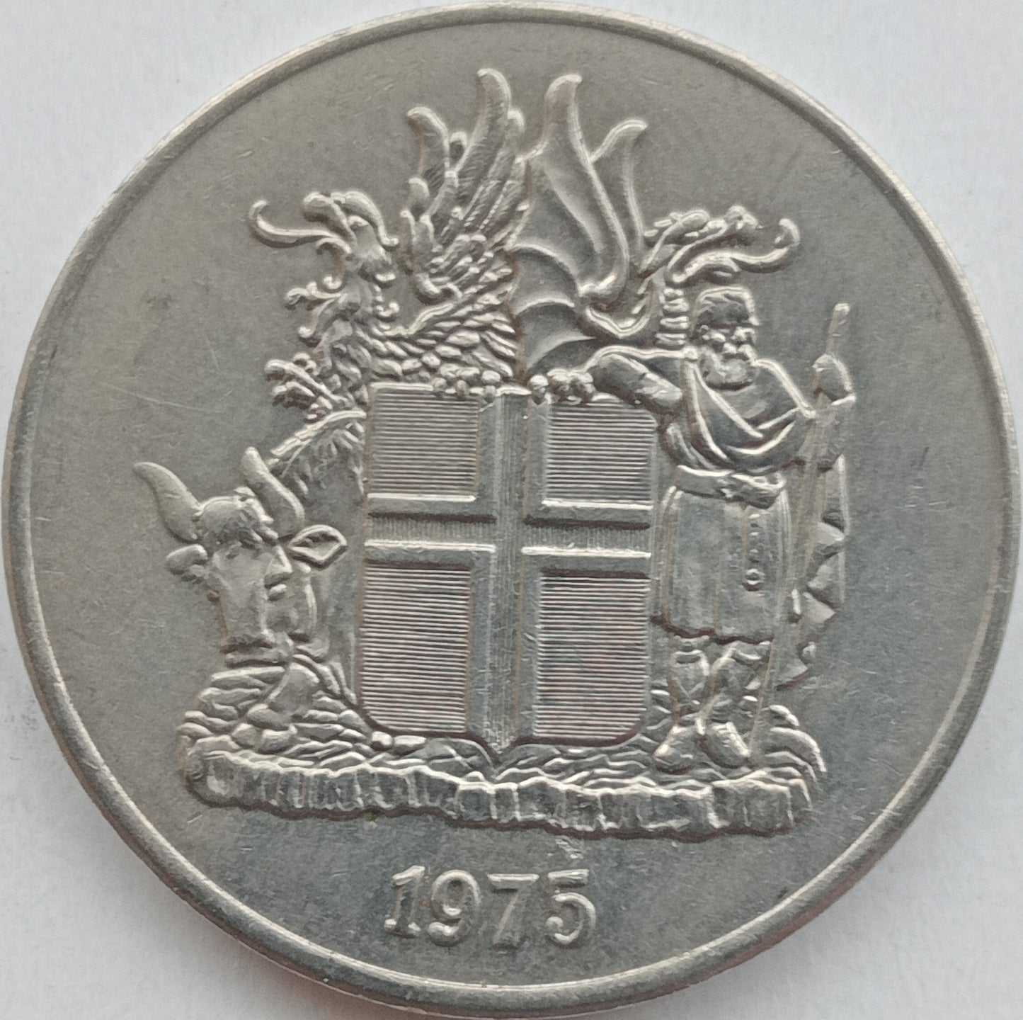 Islandia 10 Koron 1975 (herb)