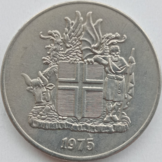 Islandia 10 Koron 1975 (herb)