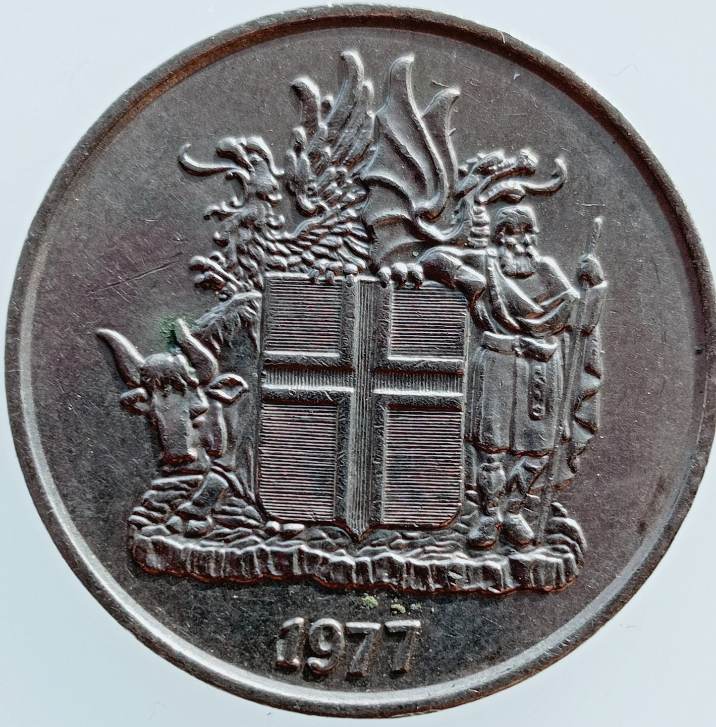 Islandia 10 Koron 1977 (herb)