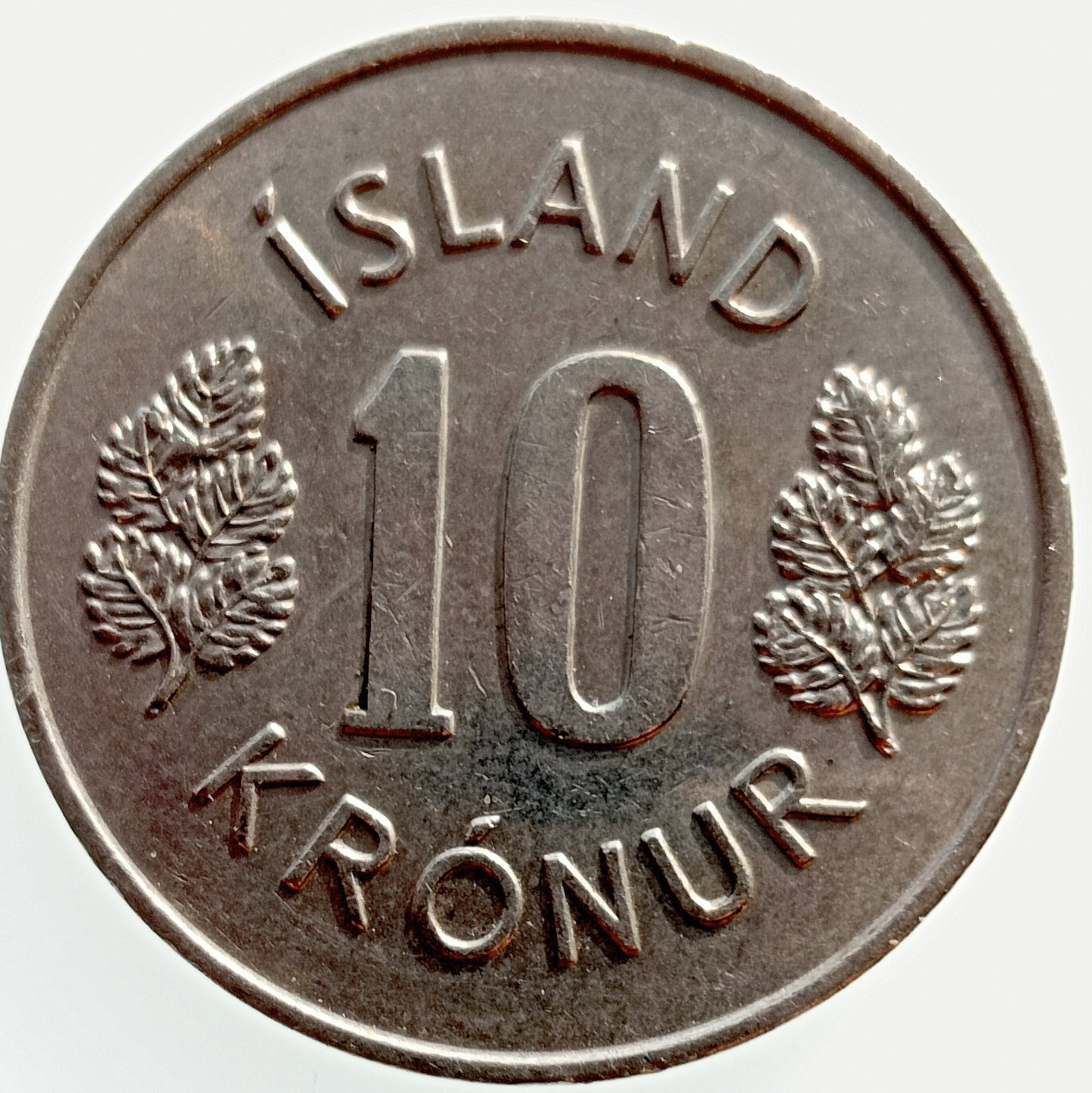 Islandia 10 Koron 1977 (herb)