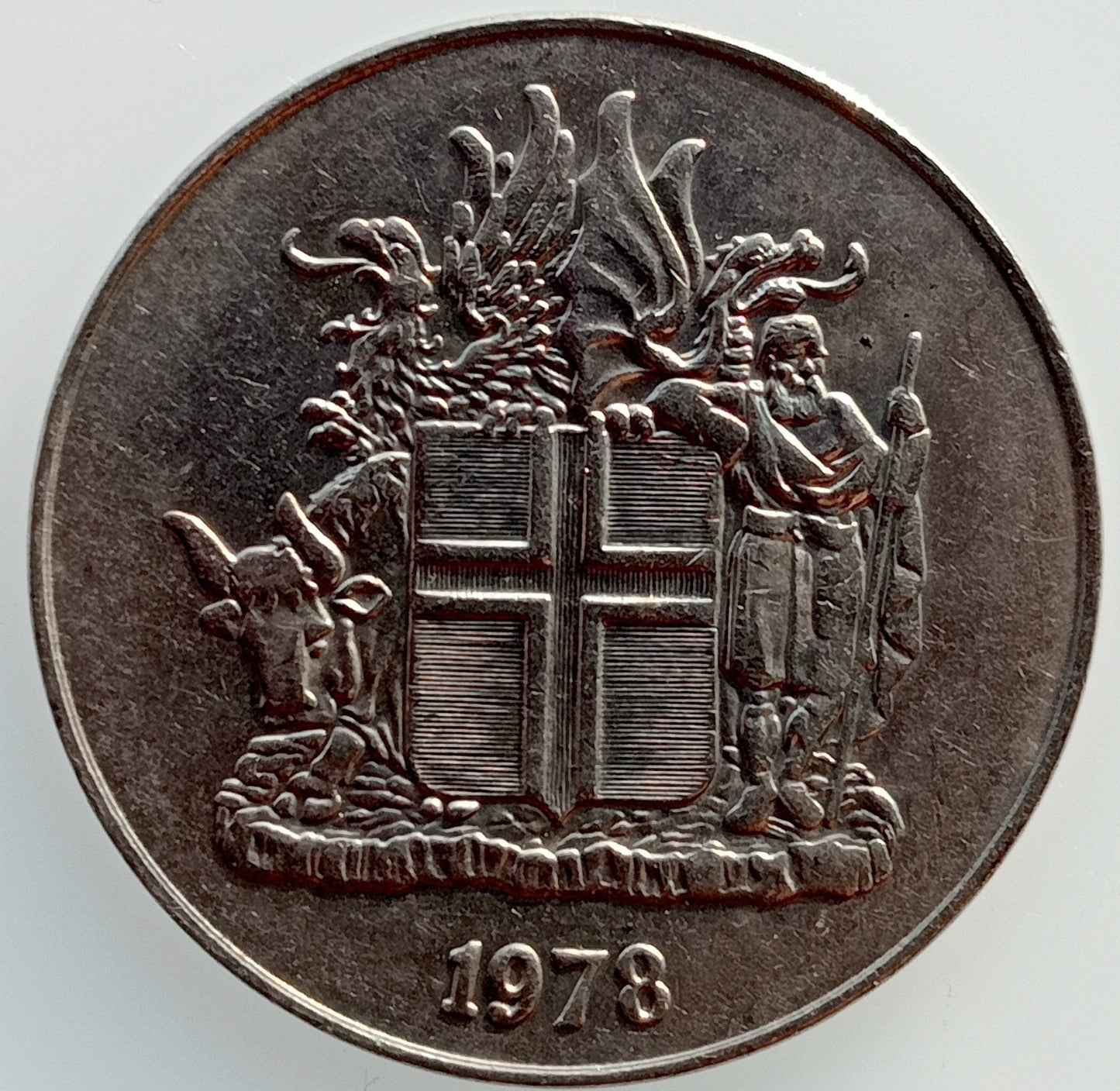 Islandia 10 Koron 1978 (herb)