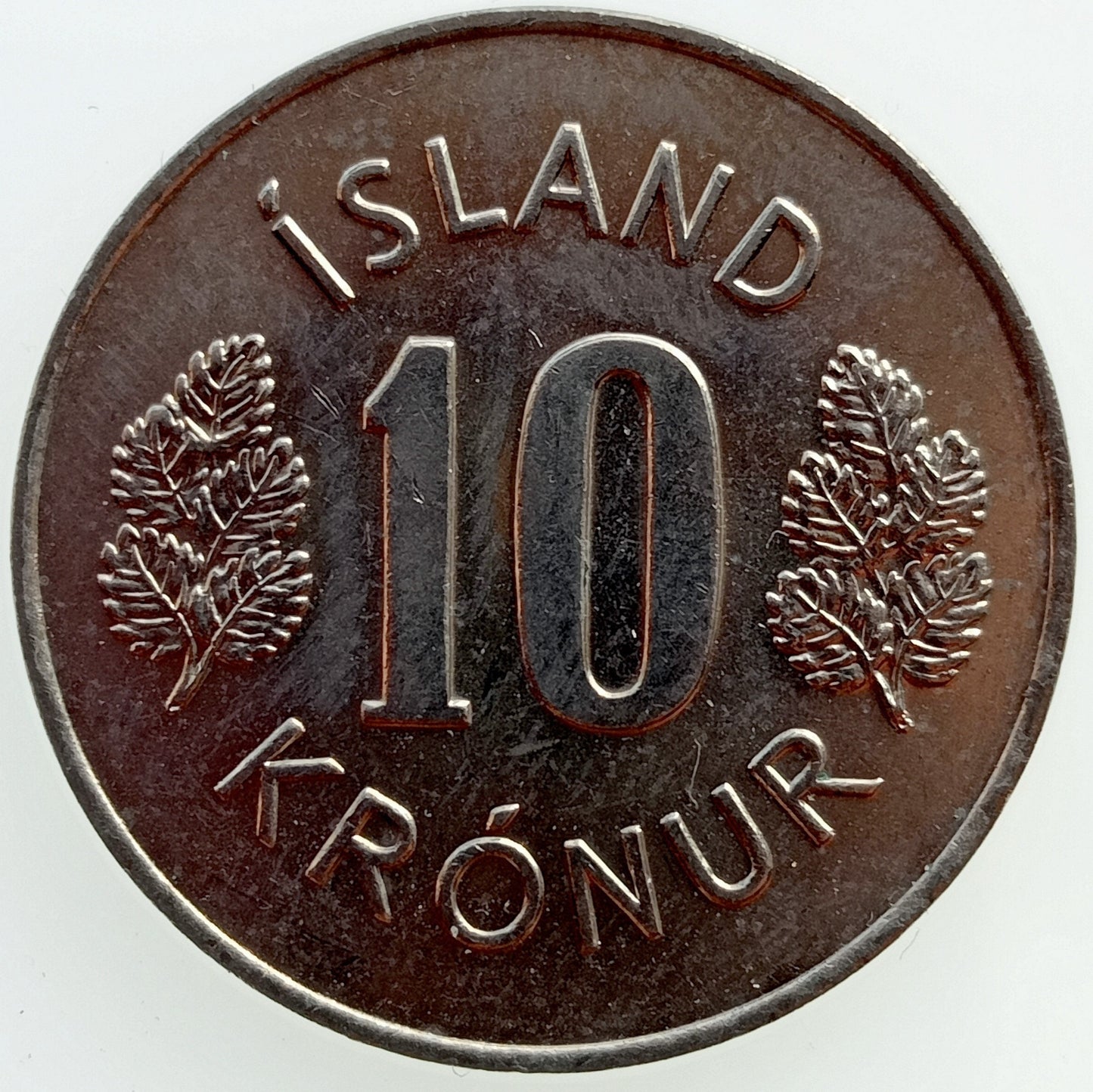 Islandia 10 Koron 1980 (herb)