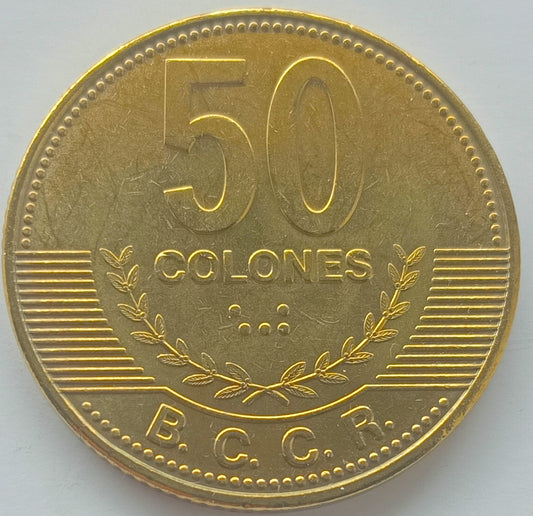 Kostaryka 50 Colon 2007 magnetyczna