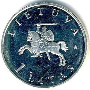 Litwa 1 Lit 2009 Wilno - Europejska Stolica Kultury