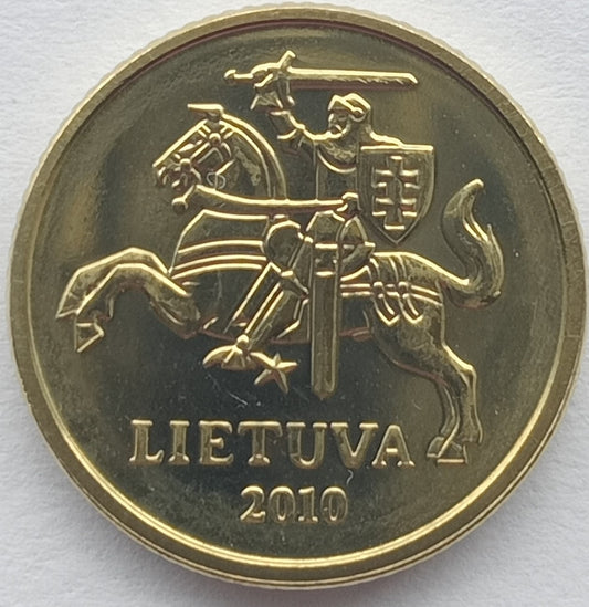 Litwa 10 Centów 2010