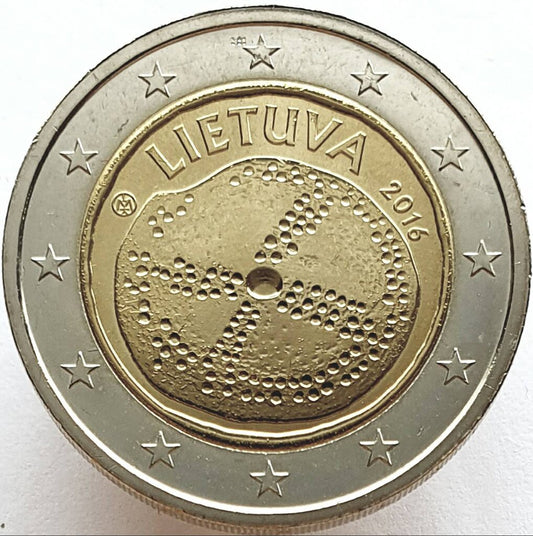 Litwa 2 euro 2016 Kultura bałtycka