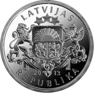 Łotwa 1 Łat 2013 Kokle