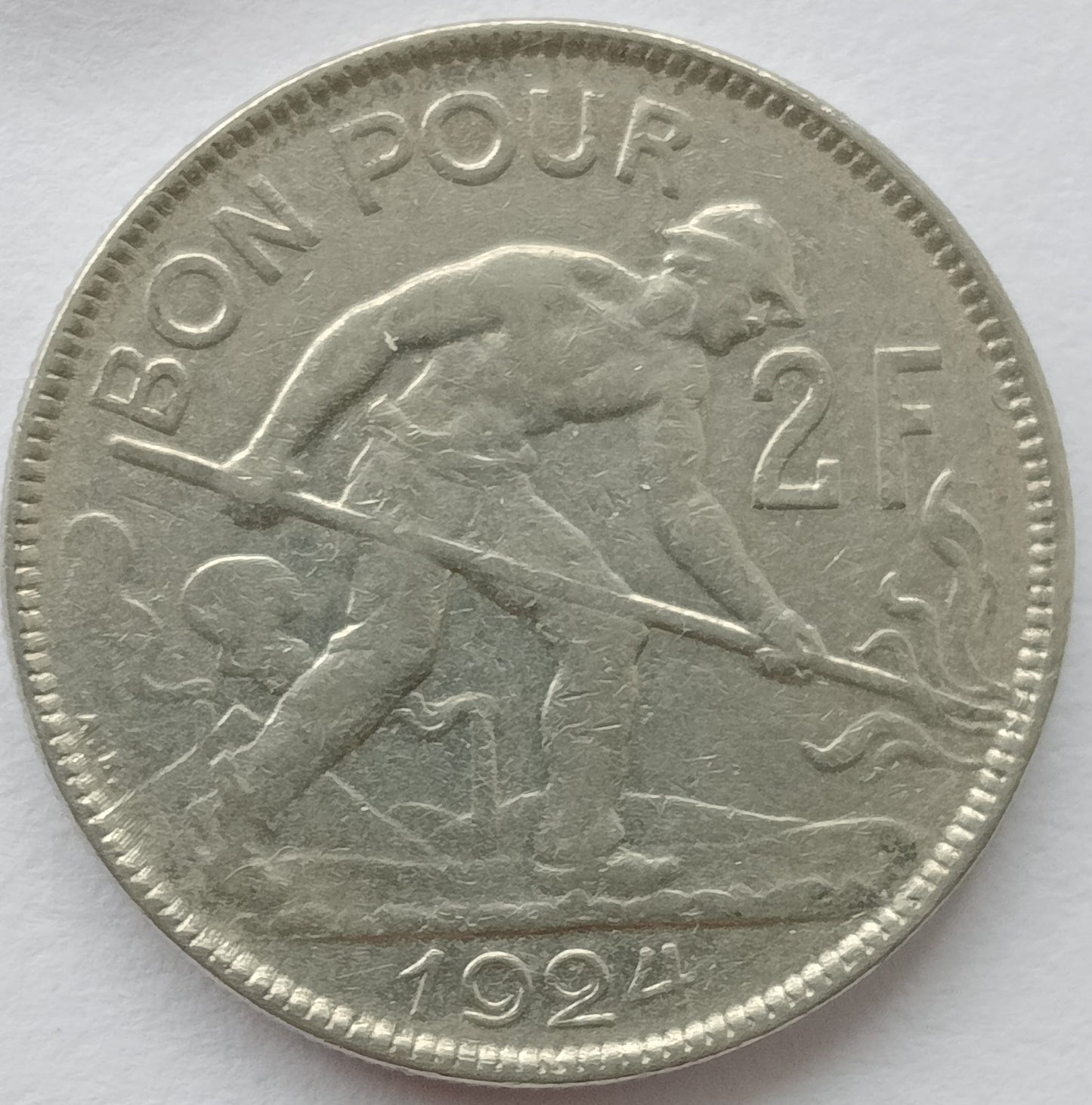 Luksemburg 2 Franki 1924