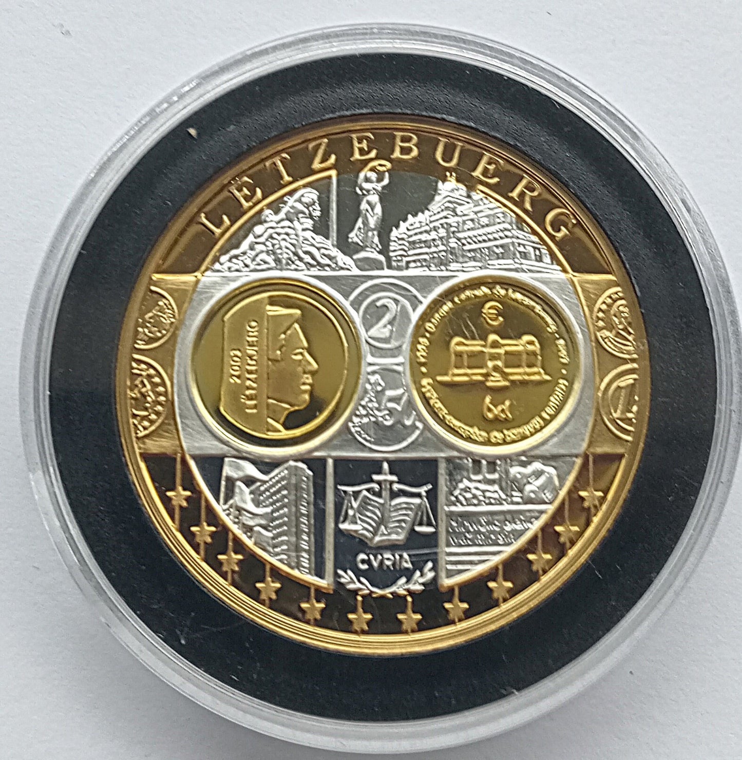 Luksemburg Euro (wzór) 2003