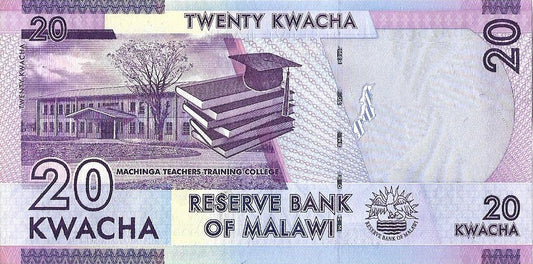 Malawi 20 Kwacha 2016 - UNC
