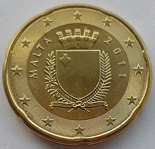 Malta 20 euro cent 2011