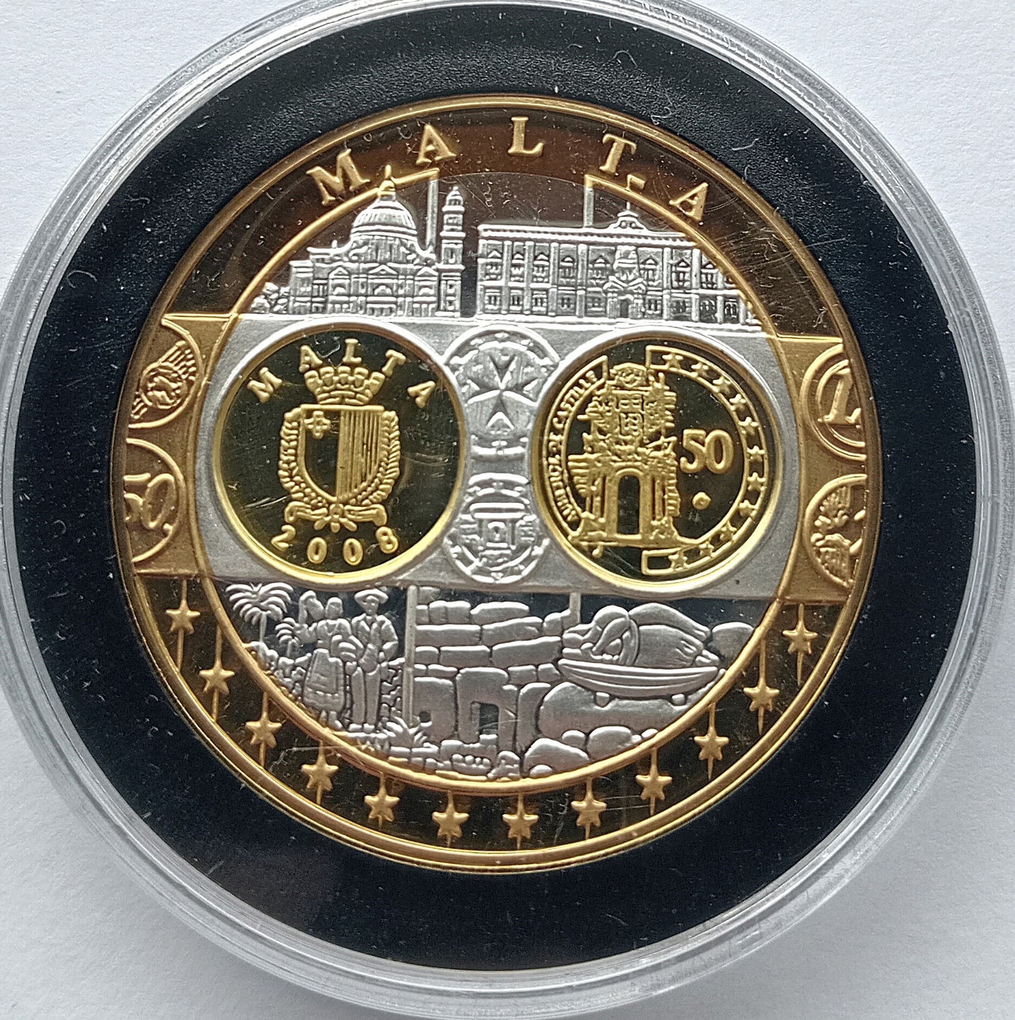 Malta Euro (wzór) 2008