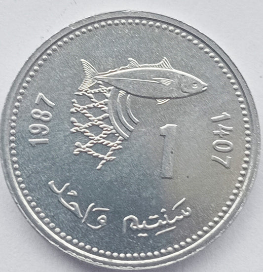 Maroko 1 Centym 1987