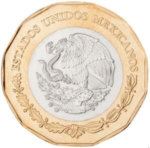 Meksyk 20 Peso 2022 100. rocznica przybycia mennonitów do Meksyku