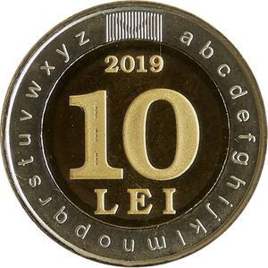 Mołdawia 10 Lejów 2019 30 lat od uchwalenia ustaw o języku państwowym i grafii łacińskiej