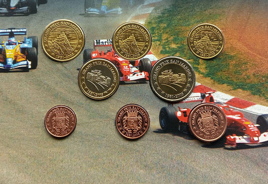 Monako zestaw euro i eurocent (wzór) 2005