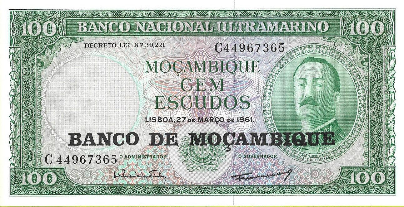 Mozambik 100 Escudo 1976 - UNC