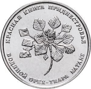 Naddniestrze 1 Rubel 2019 Czerwona Księga Naddniestrza. Flora
