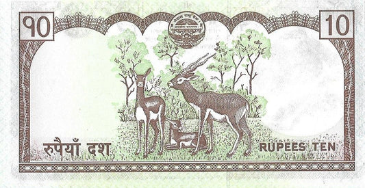 Nepal 10 Rupia 2008 - UNC