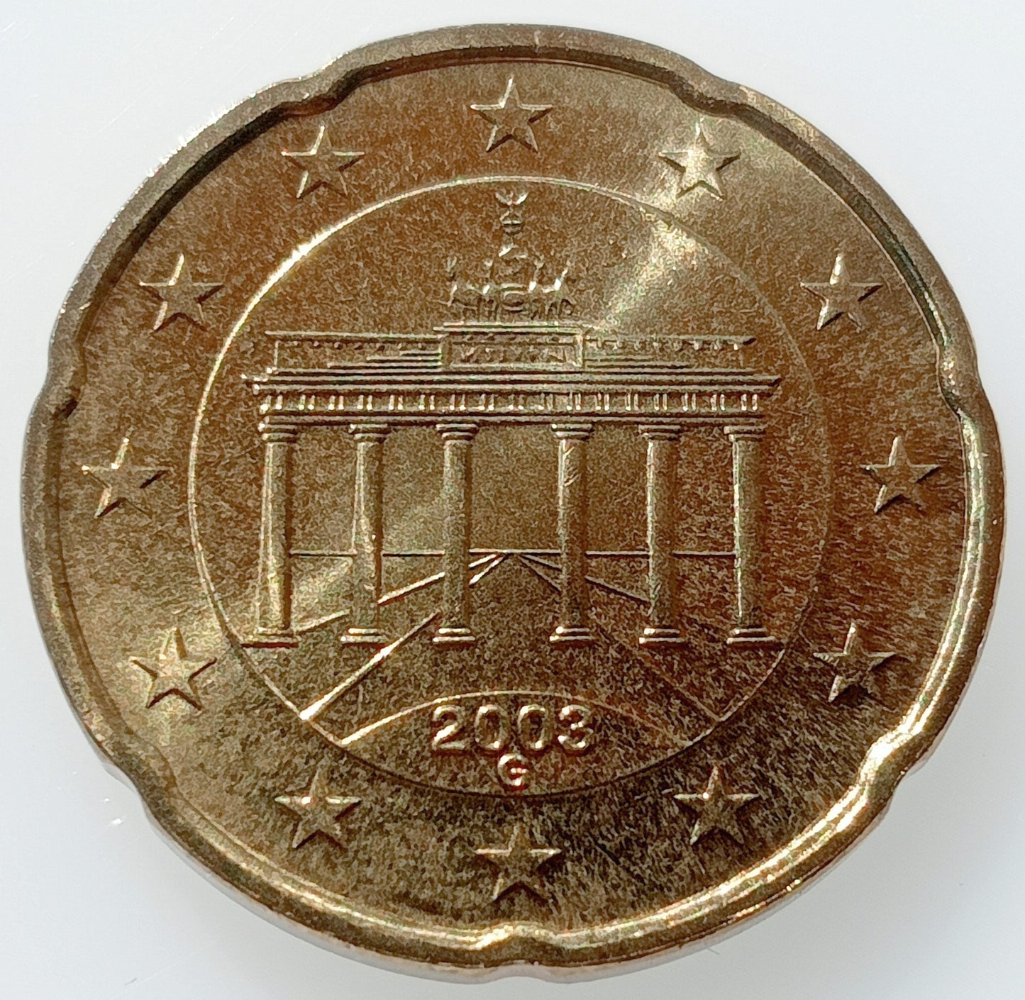 Niemcy 20 Euro Cent 2003
