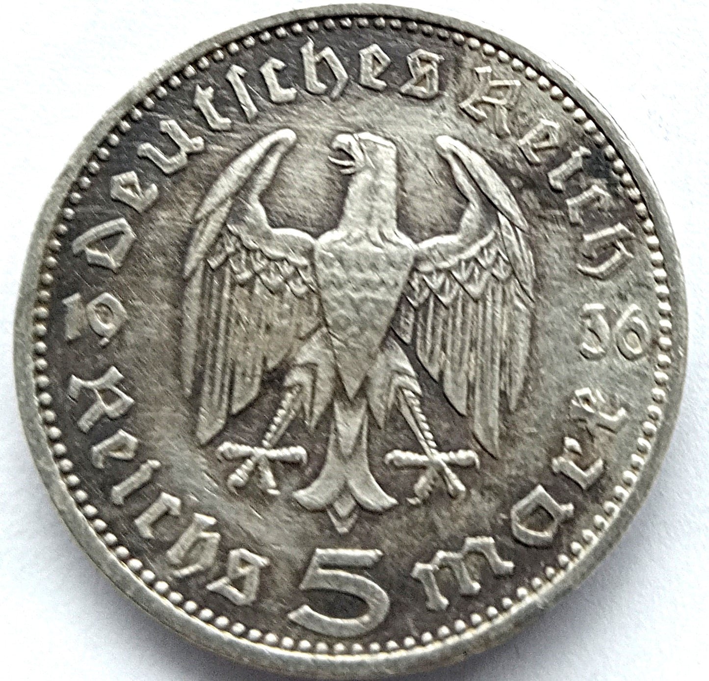 Niemcy 5 Reichsmarek 1936