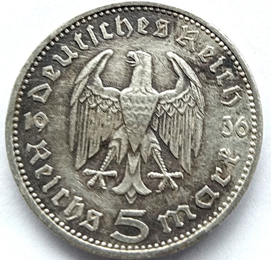 Niemcy 5 Reichsmarek 1936