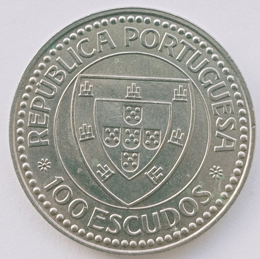 Portugalia 100 Escudo 1987   1974~2001 - Druga Republika (Escudo) Commemo
